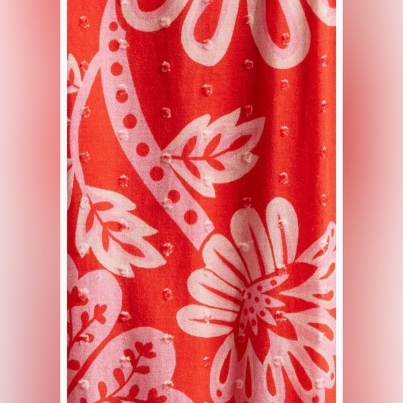 NWT $345 FARM Rio Flowerful Birds Floral Maxi Sundress FLOWERFUL BIRDS RED, S - Picture 6 of 6